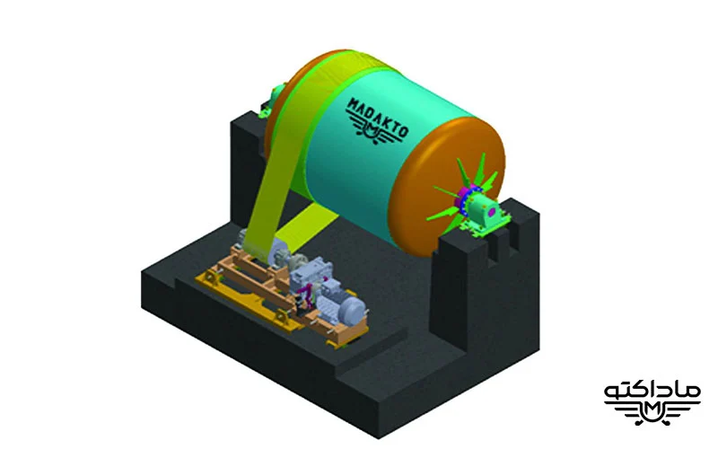 بال میل - آسیاب گلوله ای - گروه صنعتی ماداکتو